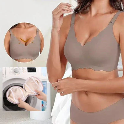 ✨ Deep V-neck Push-up Bra ✨ | Without underwire & seams for invisible comfort