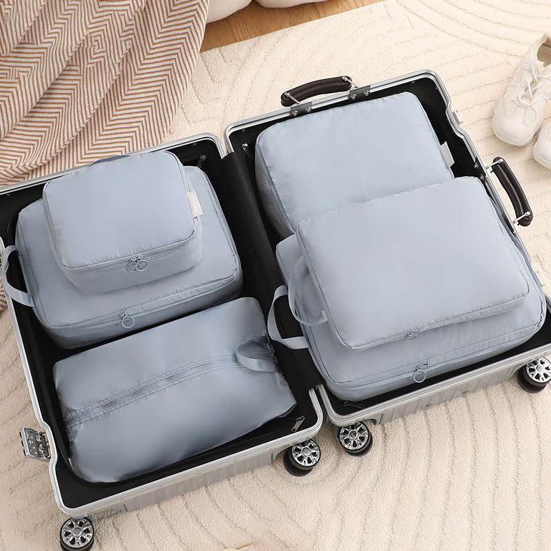 🧳 60% OFF FLASH SALE ! ⚡ 6PCS Compression Packing Cubes For Travel – Space-Saving Compression, Multi-Size Classification, Water-Resistant & Durable ✈️