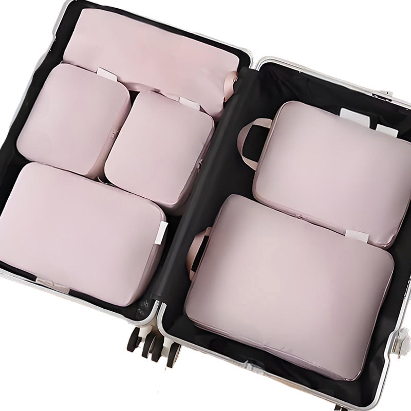 🧳 60% OFF FLASH SALE ! ⚡ 6PCS Compression Packing Cubes For Travel – Space-Saving Compression, Multi-Size Classification, Water-Resistant & Durable ✈️