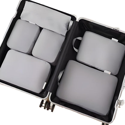 🧳 60% OFF FLASH SALE ! ⚡ 6PCS Compression Packing Cubes For Travel – Space-Saving Compression, Multi-Size Classification, Water-Resistant & Durable ✈️