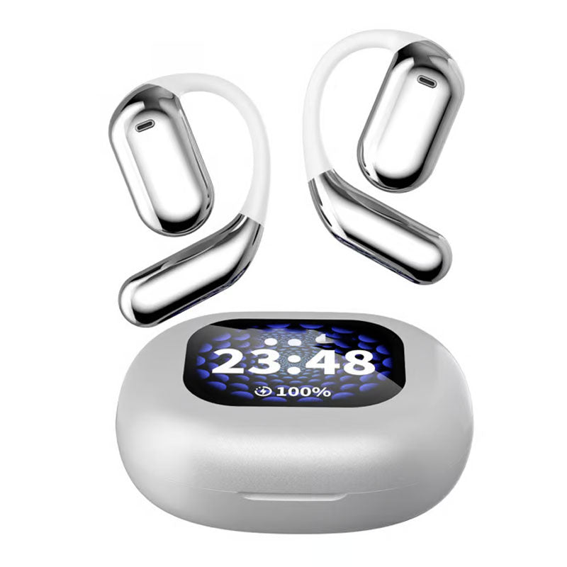 🔥True Powerful Bluetooth 5.4 Open Ear Earbuds, IPX5 Waterproof