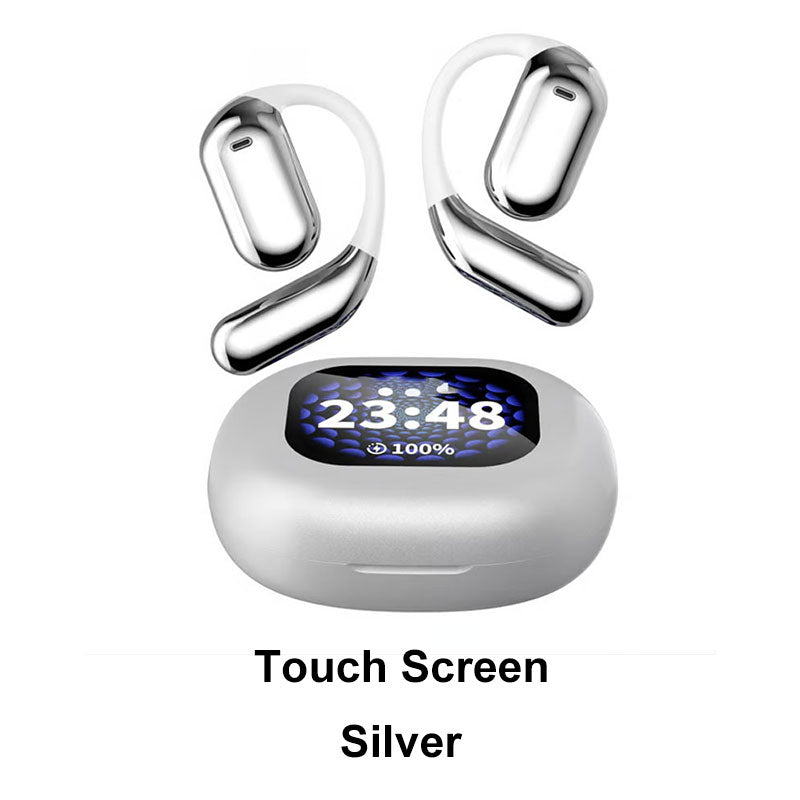 🔥True Powerful Bluetooth 5.4 Open Ear Earbuds, IPX5 Waterproof