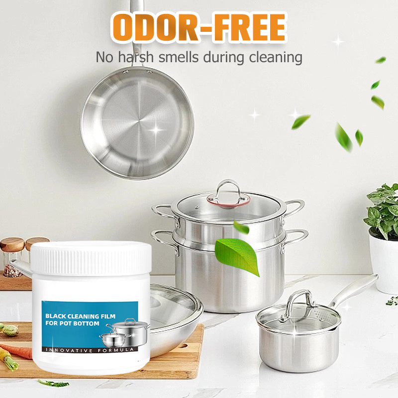 🧽 HOT SALE - BUY 2 GET 1 FREE! ✨ Powerful Burnt Residue Remover Paste for Cookware - Non-Toxic Formula with Micro-Polish for Pots, Pans & Grills 🔥🍳