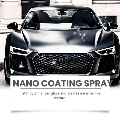 🚗 BUY 2 GET 1 FREE! ✨ Car Polish Spray + Microfiber Towel - Restores Shine & Protects Paint in Minutes, Scratch-Resistant Formula ☀️🧽