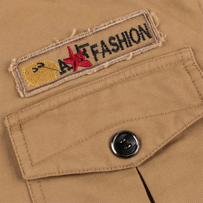⏰Limited Time Sale 50% OFF🔥Men's Winter Drawstring Cotton Military Driver Jacket - Comfort and Style Combined