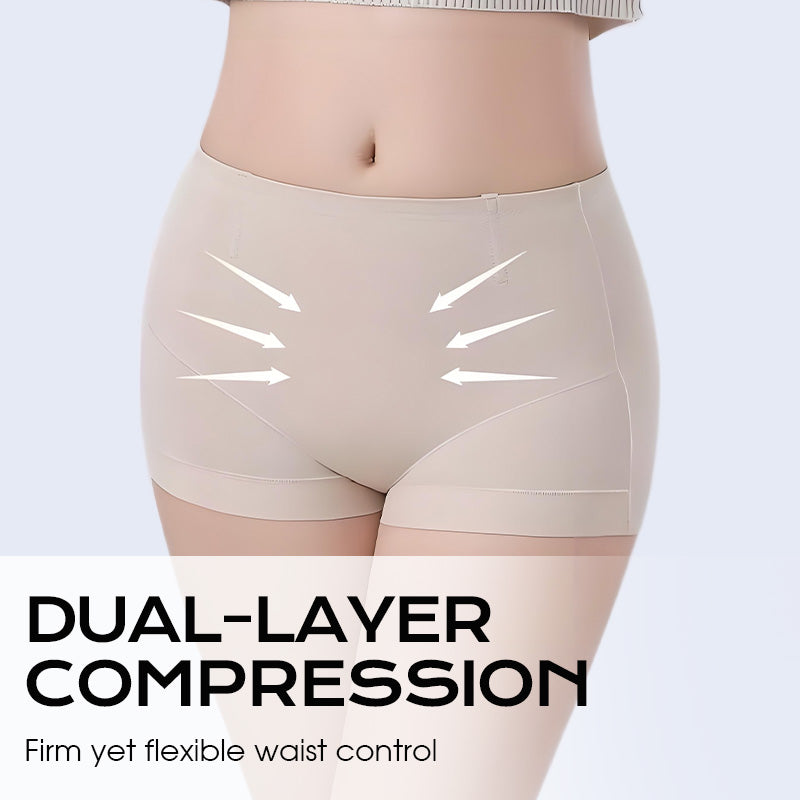 High-waisted corrective shorts for a lifted bottom look