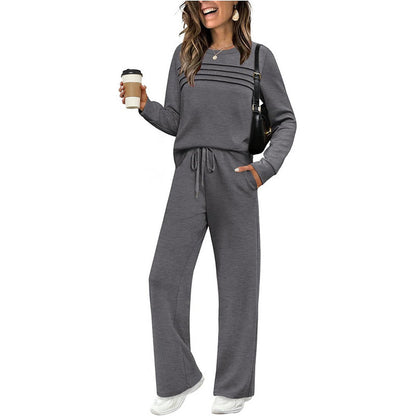 👚 60% OFF NOW! 👖 Women‘s Matching Jogger Set – Cozy Fleece, Casual Chic & Perfect for Home or Out ✨