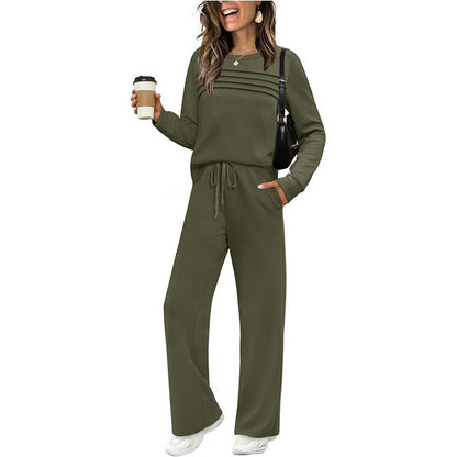 👚 60% OFF NOW! 👖 Women‘s Matching Jogger Set – Cozy Fleece, Casual Chic & Perfect for Home or Out ✨