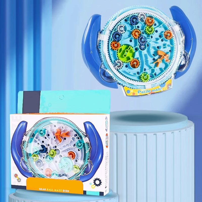 3D Marble Gear Maze Puzzle for Kids