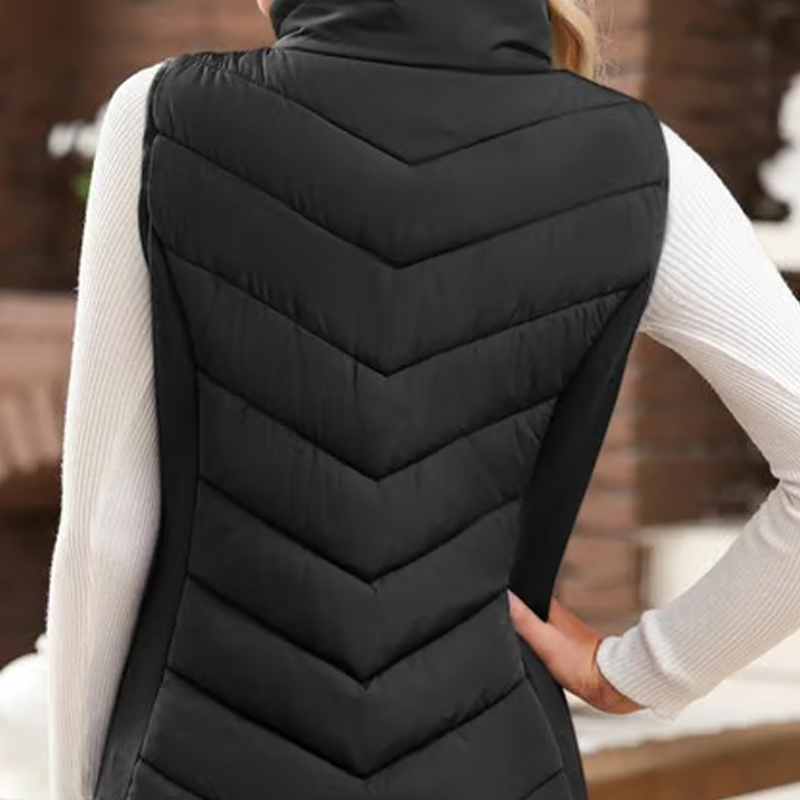 Women's Warm Stand Collar Vest | Casual Daily Layering Essential ✨