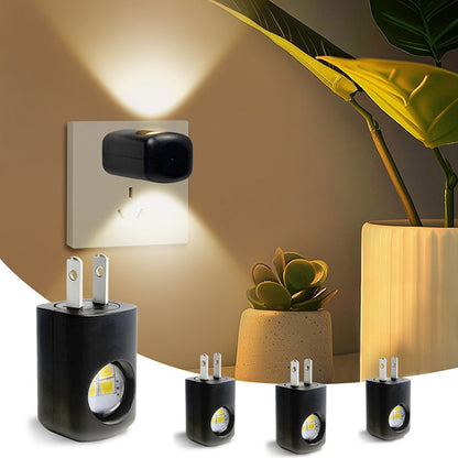 Smart LED Wall Socket Night Light With Auto-Dimmer