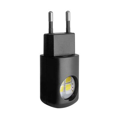 Smart LED Wall Socket Night Light With Auto-Dimmer