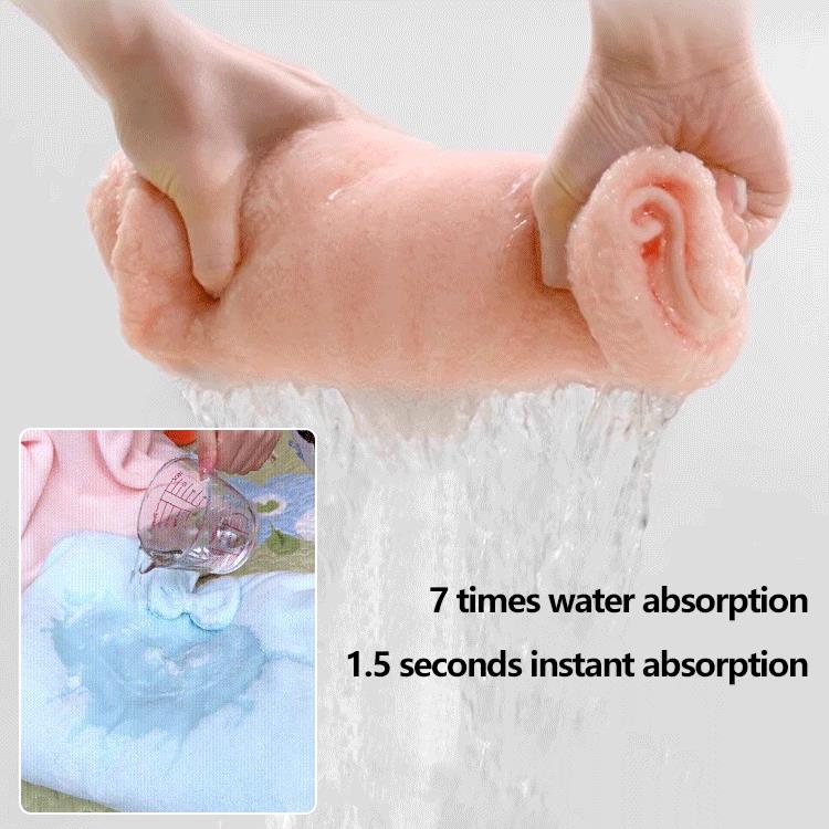 Unisex Ultra-Absorbent & Quick-Dry Hooded Bathrobe
