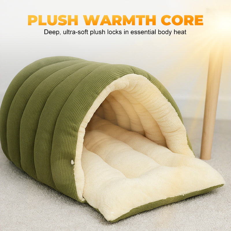 🔥Limited stock available 50% OFF🔥🐈Removable and Washable Winter Closed-off Pet Bed💝