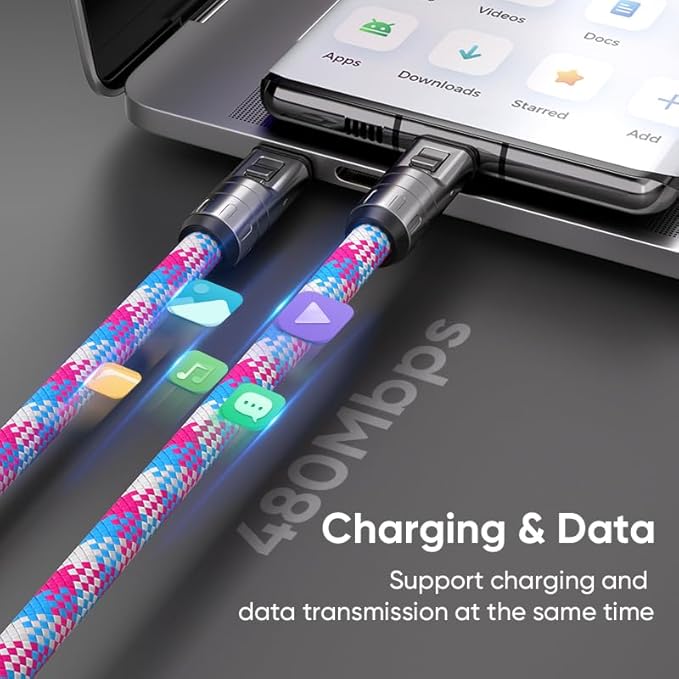 🔥 49% OFF🔥C to C 240W Charging Cable with Wearable Bracelet Design