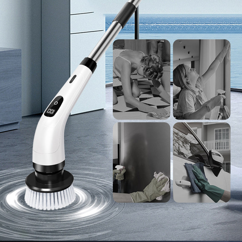 🪥Only £15.99 Last Day Promotion!🎁9-IN-1 Electric Cleaning Brush