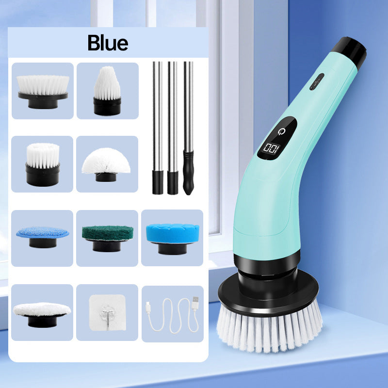 🪥Only £15.99 Last Day Promotion!🎁9-IN-1 Electric Cleaning Brush