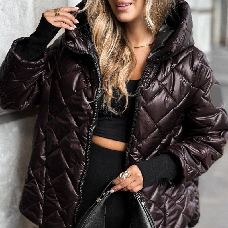 🖤 Limited time offer 🔥 57% OFF🔥Warm and casual cotton hooded jacket for women