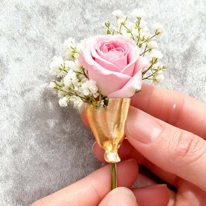 Wearable Flower Brooch Pin