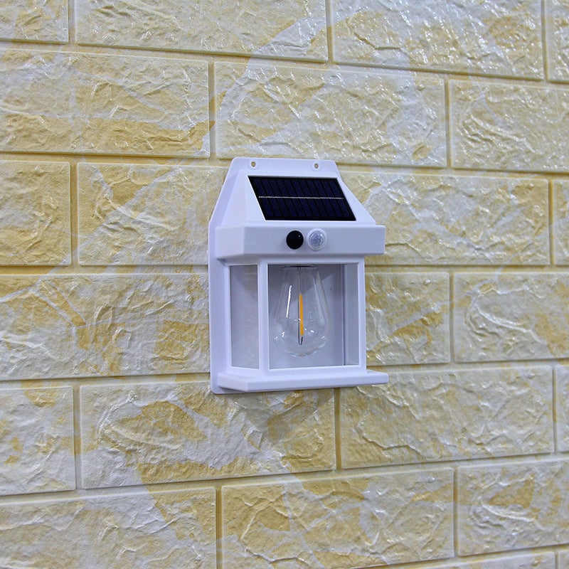 New solar wall lamp for outdoor use