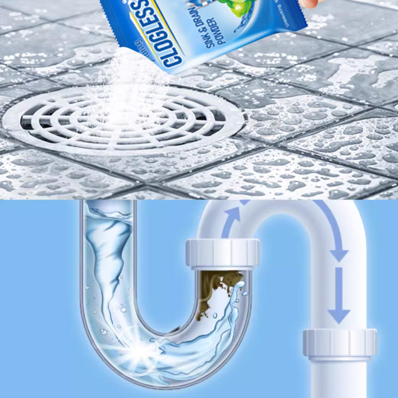 Practical Gift - Kitchen Drain Unclogging Cleaning Powder