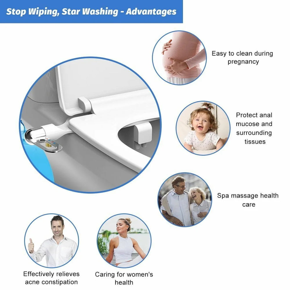 🚽 Hygiene Upgrade | Dual Nozzle Bidet Washer | Self-Cleaning & Easy Install 💦【-55%】