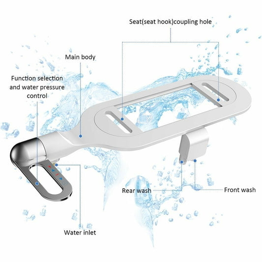 🚽 Hygiene Upgrade | Dual Nozzle Bidet Washer | Self-Cleaning & Easy Install 💦【-55%】