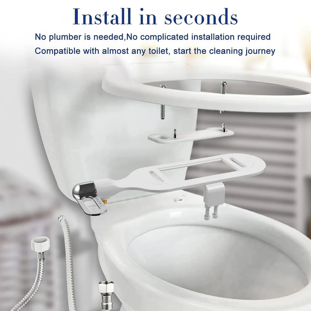 🚽 Hygiene Upgrade | Dual Nozzle Bidet Washer | Self-Cleaning & Easy Install 💦【-55%】