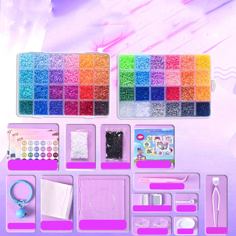🎨Christmas Gift 49% OFF! 🎁 COMPLETE CRAFT KIT - 96 Colors with Storage Case, Perfect for Kids' Art Projects and Creative Development, Ideal Christmas Gift 👧✂️