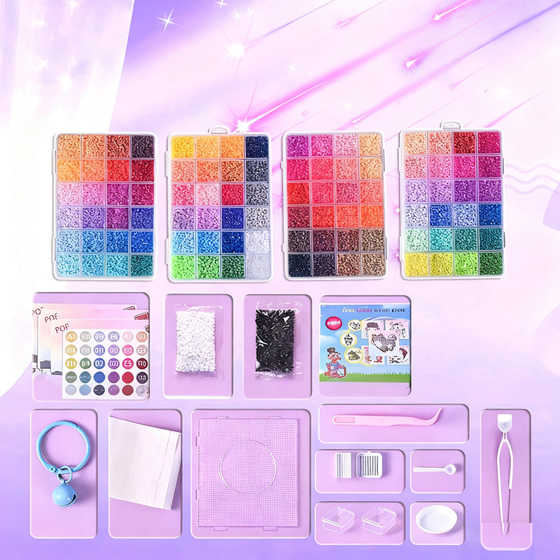 🎨Christmas Gift 49% OFF! 🎁 COMPLETE CRAFT KIT - 96 Colors with Storage Case, Perfect for Kids' Art Projects and Creative Development, Ideal Christmas Gift 👧✂️