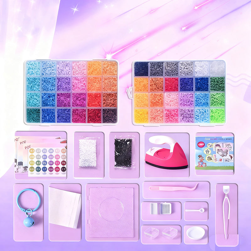 🎨Christmas Gift 49% OFF! 🎁 COMPLETE CRAFT KIT - 96 Colors with Storage Case, Perfect for Kids' Art Projects and Creative Development, Ideal Christmas Gift 👧✂️