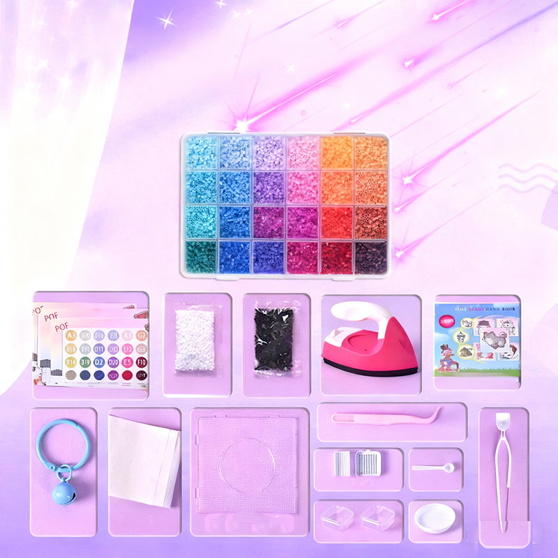 🎨Christmas Gift 49% OFF! 🎁 COMPLETE CRAFT KIT - 96 Colors with Storage Case, Perfect for Kids' Art Projects and Creative Development, Ideal Christmas Gift 👧✂️