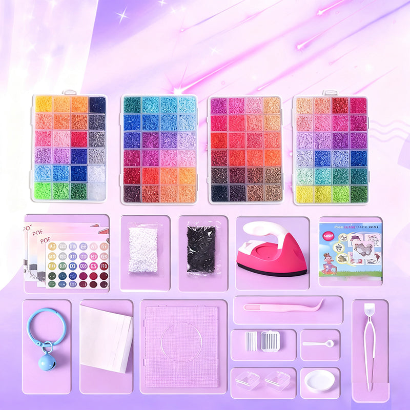 🎨Christmas Gift 49% OFF! 🎁 COMPLETE CRAFT KIT - 96 Colors with Storage Case, Perfect for Kids' Art Projects and Creative Development, Ideal Christmas Gift 👧✂️