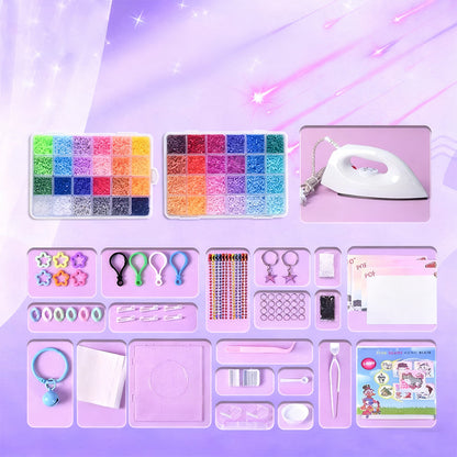 🎨Christmas Gift 49% OFF! 🎁 COMPLETE CRAFT KIT - 96 Colors with Storage Case, Perfect for Kids' Art Projects and Creative Development, Ideal Christmas Gift 👧✂️