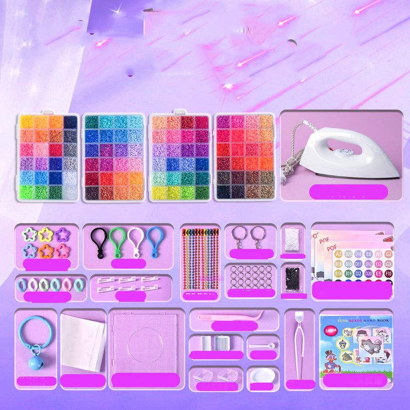 🎨Christmas Gift 49% OFF! 🎁 COMPLETE CRAFT KIT - 96 Colors with Storage Case, Perfect for Kids' Art Projects and Creative Development, Ideal Christmas Gift 👧✂️