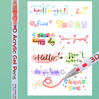 🎅Christmas Sale 50% OFF!!🎄🎁50K+ SOLD! Almost Gone✨Multi-Color Gel Pen Set for Drawing & Coloring