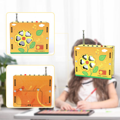 🔥Black Friday Sale 🎁Educational Children Toys DIY Mini Radio