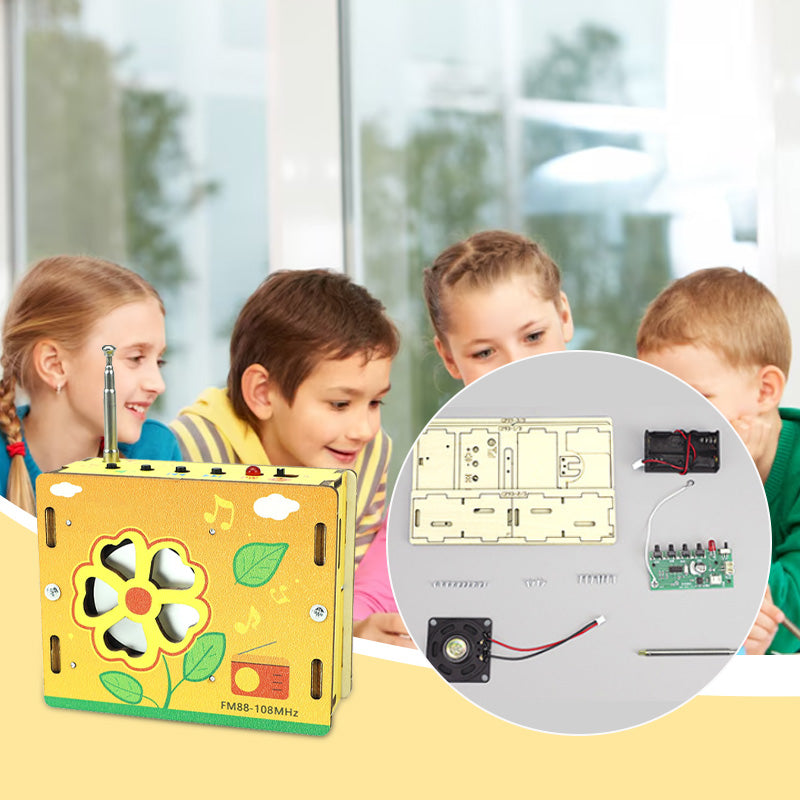 🔥Black Friday Sale 🎁Educational Children Toys DIY Mini Radio