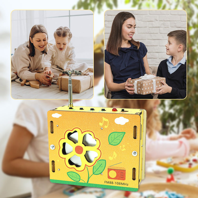🔥Black Friday Sale 🎁Educational Children Toys DIY Mini Radio