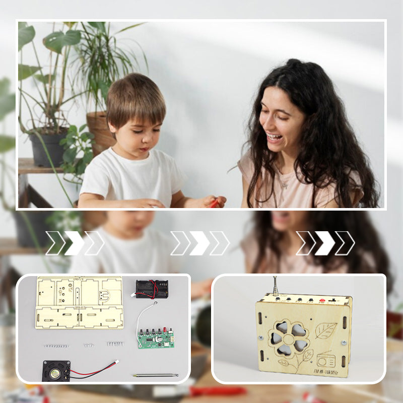 🔥Black Friday Sale 🎁Educational Children Toys DIY Mini Radio