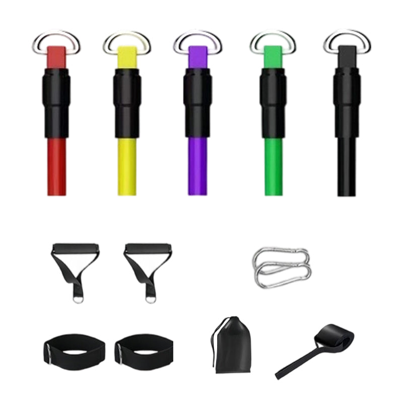 ⏰ Last Day 50% OFF🔥13PCS Resistance Band Set with Handle for Home Gym