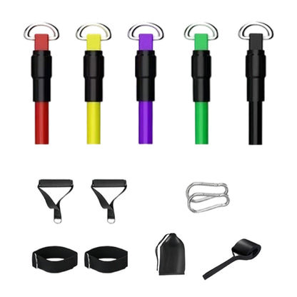 ⏰ Last Day 50% OFF🔥13PCS Resistance Band Set with Handle for Home Gym