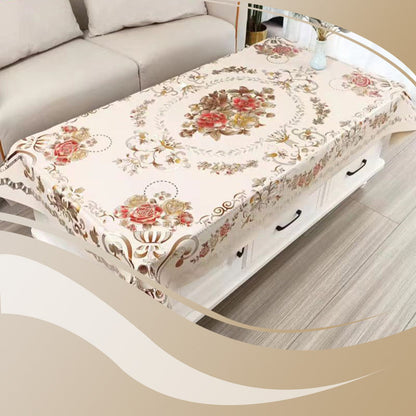 💥Christmas Sale 50% OFF⏰💐 Waterproof Oilproof Floral Tablecloth-Stain-Proof & Easy-Clean Design✨