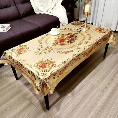 💥Christmas Sale 50% OFF⏰💐 Waterproof Oilproof Floral Tablecloth-Stain-Proof & Easy-Clean Design✨