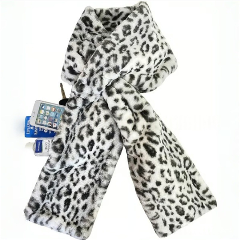 🧣 50% OFF NOW! 🎉 Cozy Scarf with Hidden Pocket – Warm, Soft & Secure Zipper