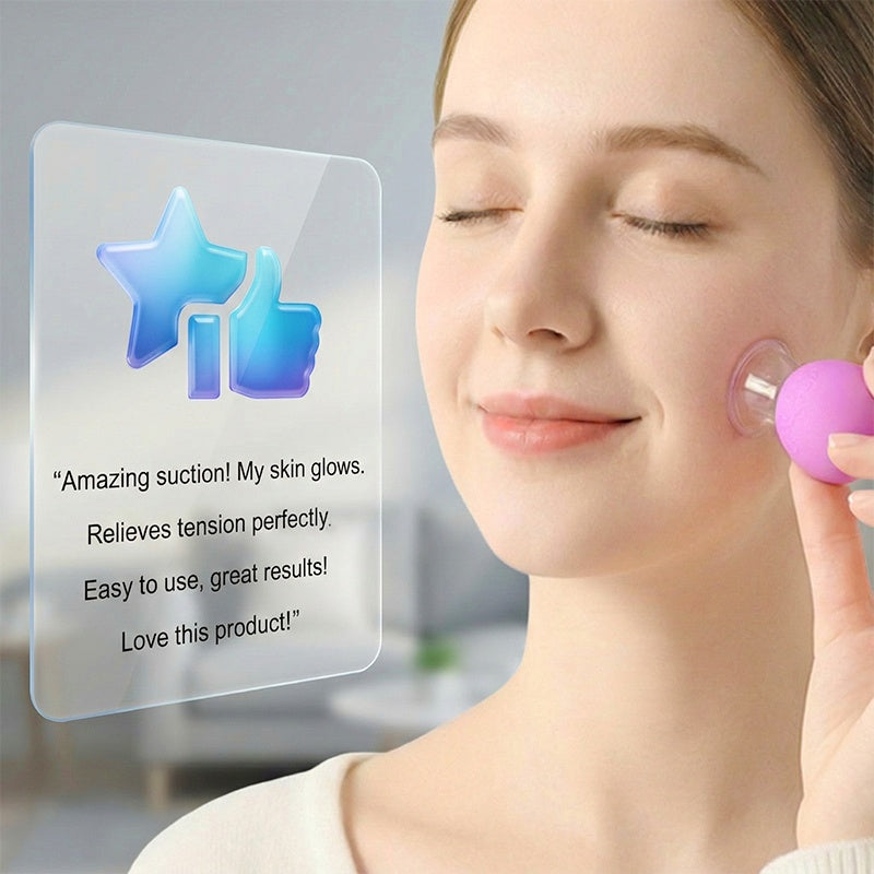 Christmas Sale 49% OFF🎁Glass and Silicone Vacuum Suction Massage Cups