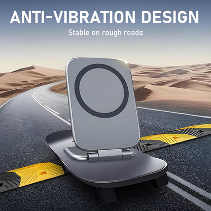 🎄 Christmas Deal – ALWAYS 50% OFF! 🧲 Ultra-Thin Magnetic Strong-Hold Phone Holder: With Magnetic Ring & 3M Metal Base – Works With Phone Case + 270° Flexibility For Car Navigation!