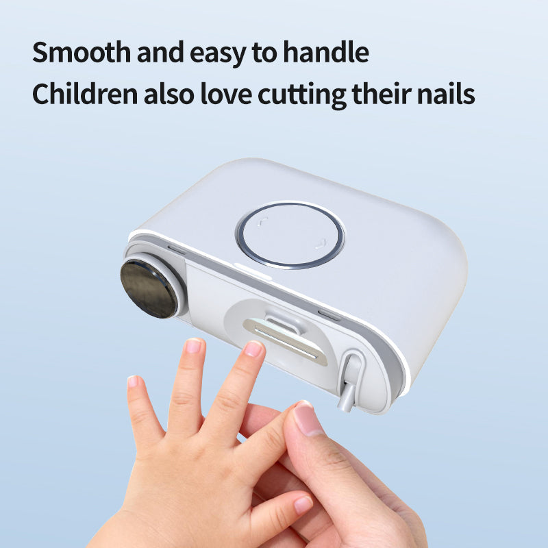 2-in-1 Rechargeable Electric Nail Clipper & Polisher