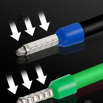 Insulated wire end sleeve
