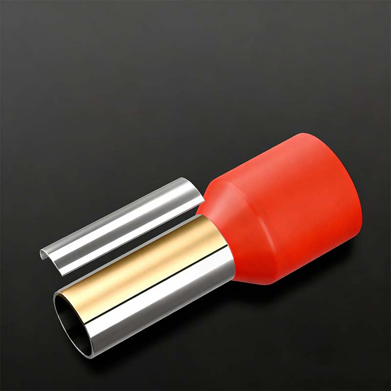 Insulated wire end sleeve